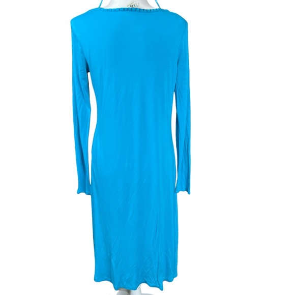 Ariat Western Country Bling Cross Embroidered High Low Long Sleeve Tunic Dress - Picture 2 of 7